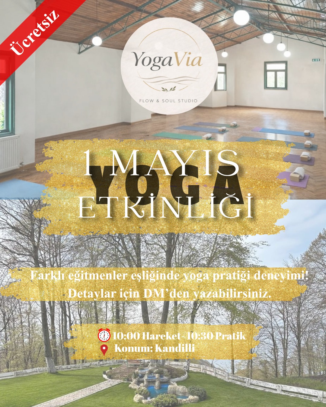 1 Mayıs Yoga Etkinliği